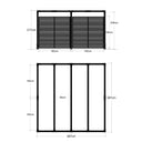 Cubic pergola inkl. Tokyohegn