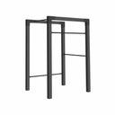 Outdoor fitness - Model 1 - sort/sorte beslag