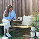 Relax bænk inkl.  hængebord