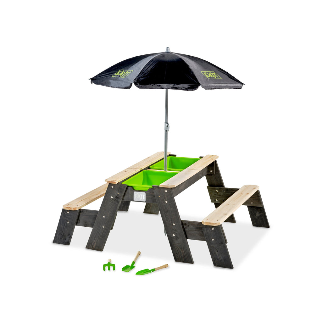 EXIT Aksent sand-, vand- og picnicbord (2 bænke)