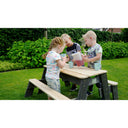 EXIT Aksent sand-, vand- og picnicbord (2 bænke)