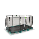 EXIT Allure Classic nedgravet trampolin 214x366cm