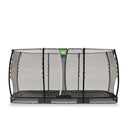EXIT Allure Classic nedgravet trampolin 244x427cm - sort