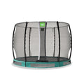 EXIT Allure Classic nedgravet trampolin ø305cm - grøn