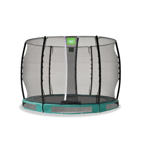 EXIT Allure Classic nedgravet trampolin ø305cm - grøn