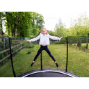 EXIT Allure Classic nedgravet trampolin ø366cm - sort