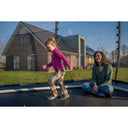 EXIT Allure Classic trampolin 244x427cm - sort