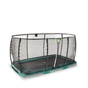 EXIT Allure Premium nedgravet trampolin 244x427cm