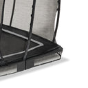 EXIT Allure Premium nedgravet trampolin 214x366cm - sort