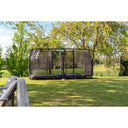 EXIT Allure Premium nedgravet trampolin 244x427cm - grøn
