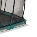EXIT Allure Premium nedgravet trampolin 244x427cm - grøn