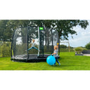 EXIT Allure Premium nedgravet trampolin ø305cm - grøn
