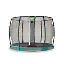EXIT Allure Premium nedgravet trampolin ø305cm - grøn