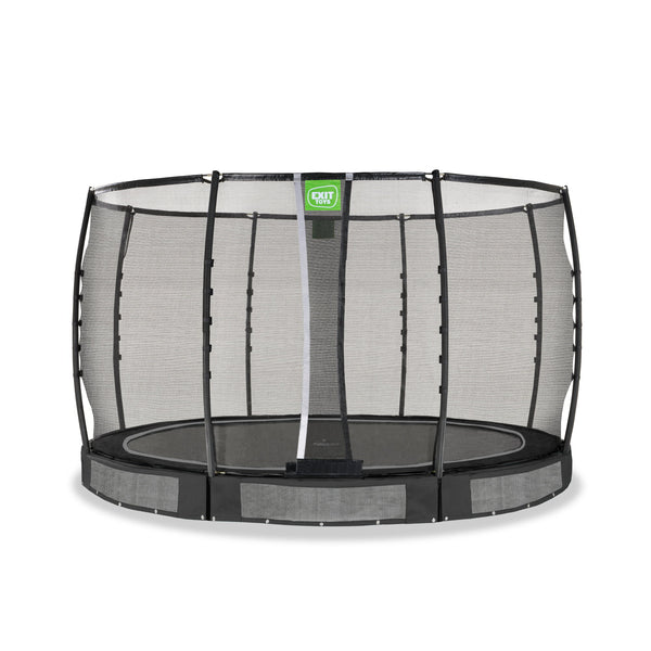 EXIT Allure Premium nedgravet trampolin ø366cm - sort