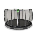 EXIT Allure Premium nedgravet trampolin ø366cm - sort