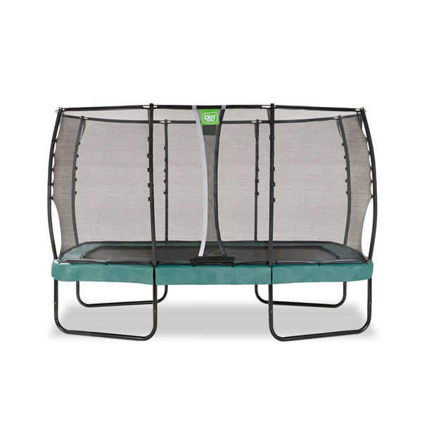 EXIT Allure Premium trampolin 214x366cm - grøn