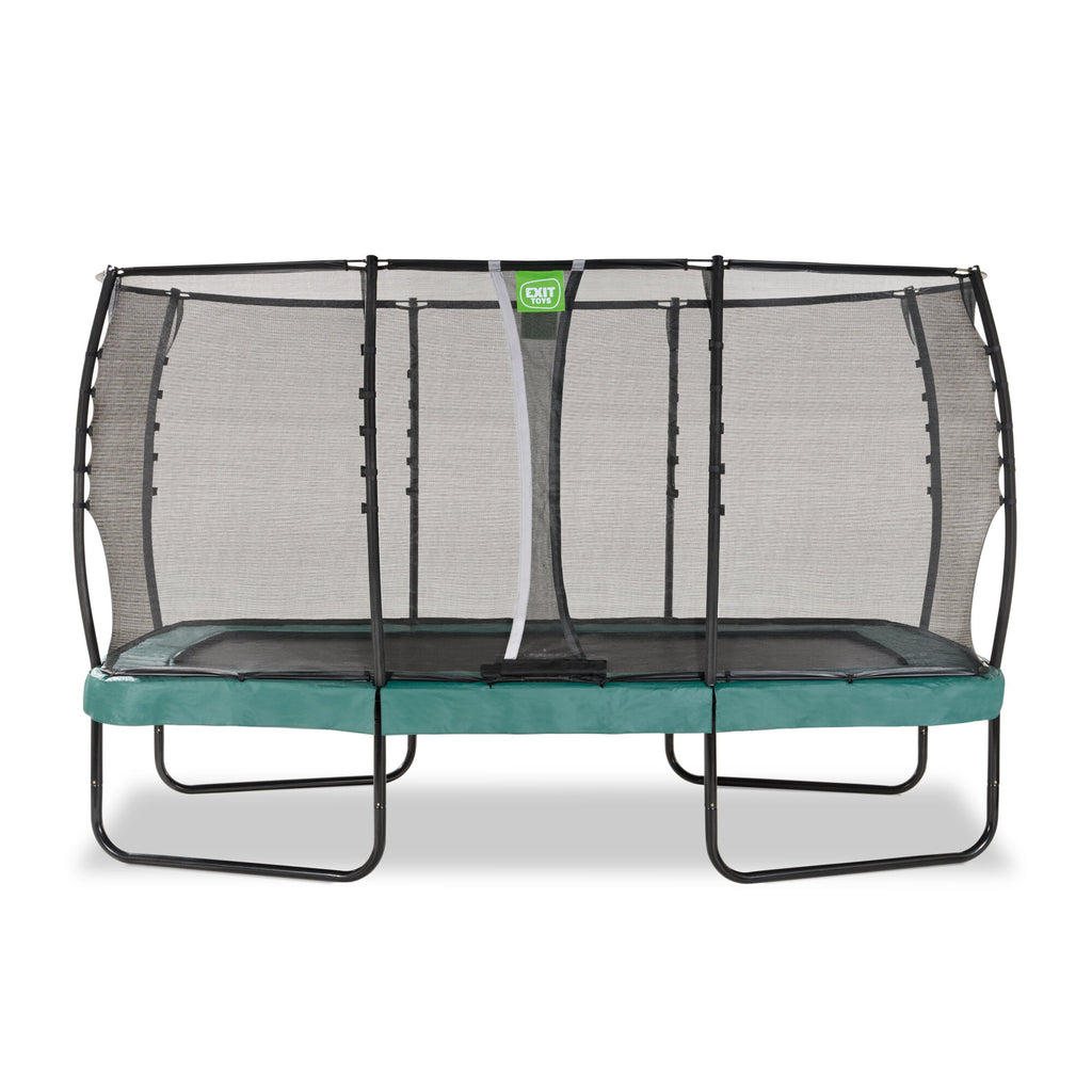 EXIT Allure Premium trampolin 244x427cm - grøn