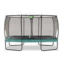EXIT Allure Premium trampolin 244x427cm - grøn