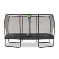 EXIT Allure Premium trampolin 244x427cm - sort