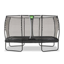 EXIT Allure Premium trampolin 244x427cm - sort