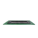 EXIT Dynamic trampolin i jordniveau 244x427cm med Freezone sikkerhedsfliser