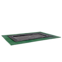 EXIT Dynamic trampolin i jordniveau 275x458cm med Freezone sikkerhedsfliser