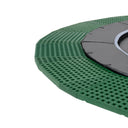 EXIT Dynamic trampolin i jordniveau ø427cm med Freezone sikkerhedsfliser