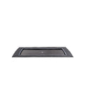 EXIT Dynamic sportstrampolin i jordniveau 305x519cm - sort