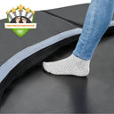 EXIT Dynamic sportstrampolin i jordniveau ø305cm - sort