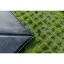 EXIT Dynamic trampolin i jordniveau 244x427cm med Freezone sikkerhedsfliser - sort