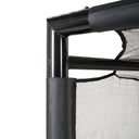EXIT Forza fodboldmål i stål 500x200cm - sort