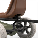 EXIT Foxy gokart med pedaler med trailer - Retro Grøn