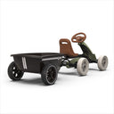 EXIT Foxy gokart med pedaler med trailer - Retro Grøn