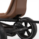 EXIT Foxy gokart med pedaler med trailer - Espresso Sort