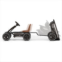 EXIT Foxy gokart med pedaler med trailer - Espresso Sort