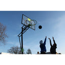 EXIT Galaxy bærbar basketballbagplade på hjul