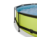 EXIT Pool ø360x76cm med baldakin og filterpumpe