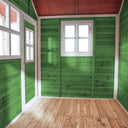 EXIT Loft 350 legehus i træ - grøn