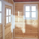EXIT Loft 700 legehus i træ - naturfarvet