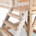 EXIT Loft 750 legehus i træ - naturfarvet
