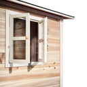 EXIT Loft 750 legehus i træ - naturfarvet