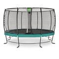 EXIT Lotus Premium trampolin ø427cm - grøn