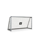 EXIT Scala fodboldmål i aluminium 220x120cm – mat sølv