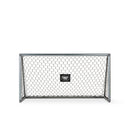 EXIT Scala fodboldmål i aluminium 220x120cm – mat sølv