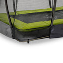 EXIT Silhouette nedgravet trampolin 153x214cm