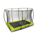 EXIT Silhouette nedgravet trampolin 244x366cm