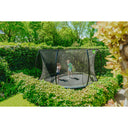 EXIT Silhouette nedgravet trampolin ø427cm