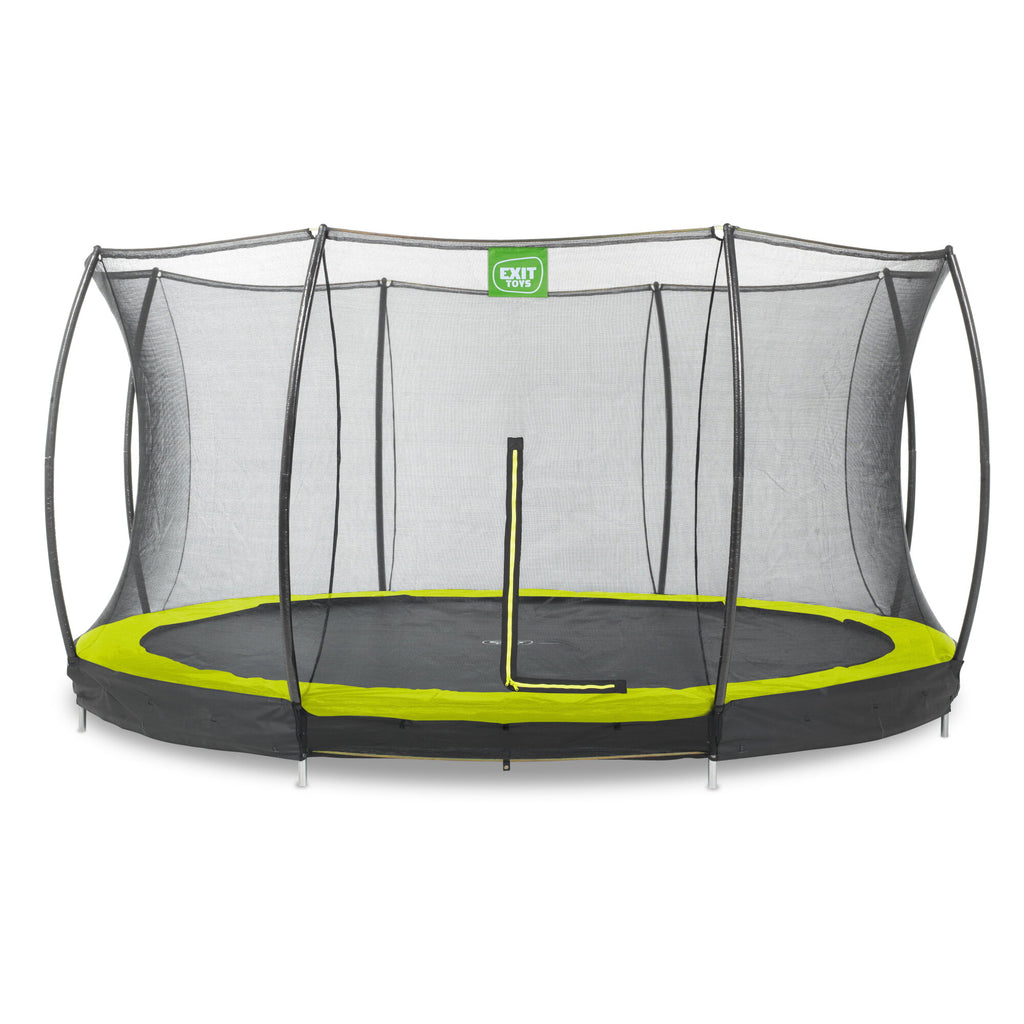EXIT Silhouette nedgravet trampolin ø427cm