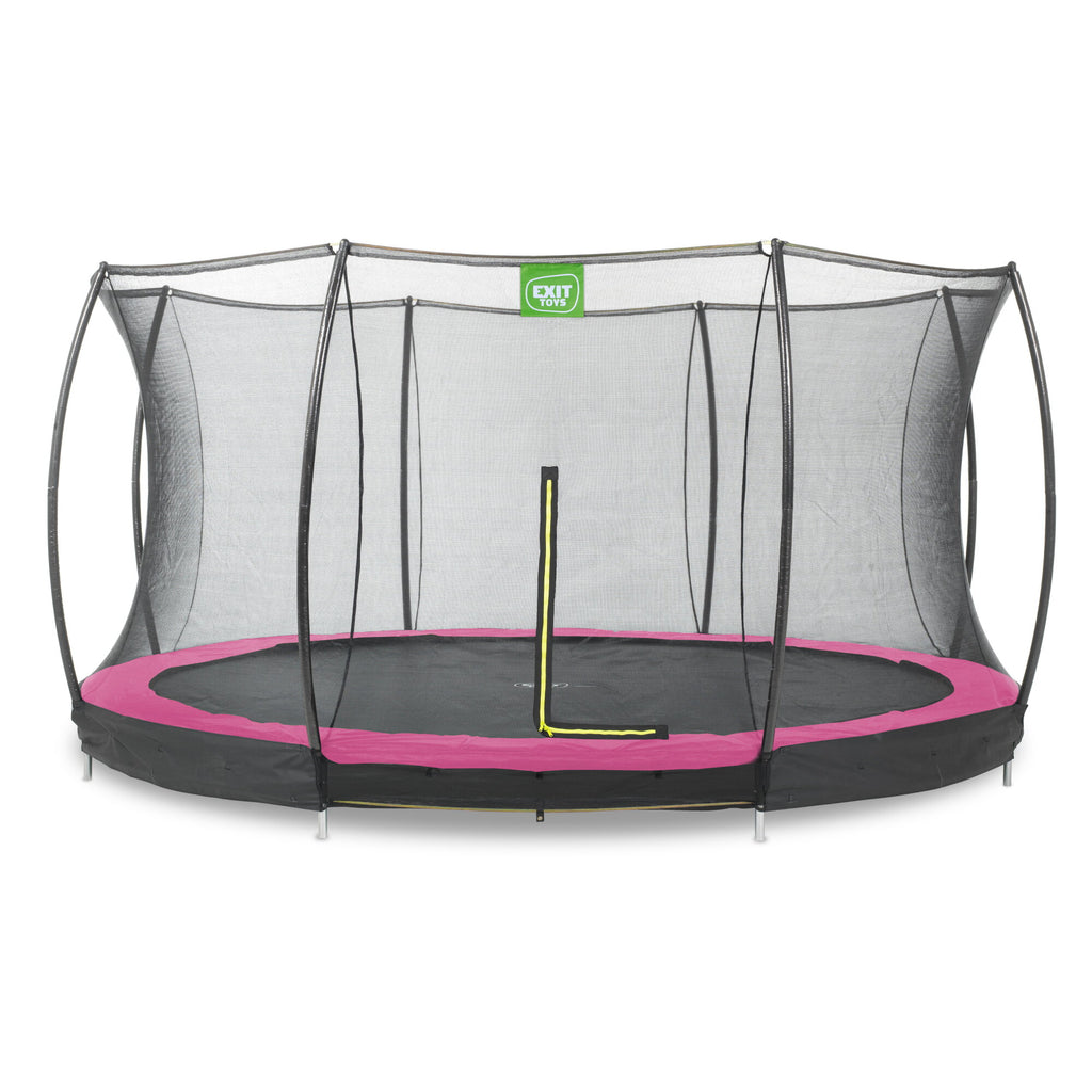 EXIT Silhouette nedgravet trampolin ø427cm