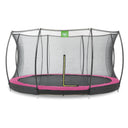 EXIT Silhouette nedgravet trampolin ø427cm